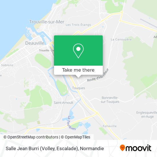 Salle Jean Burri (Volley, Escalade) map