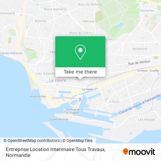 Mapa Entreprise Location Interimaire Tous Travaux