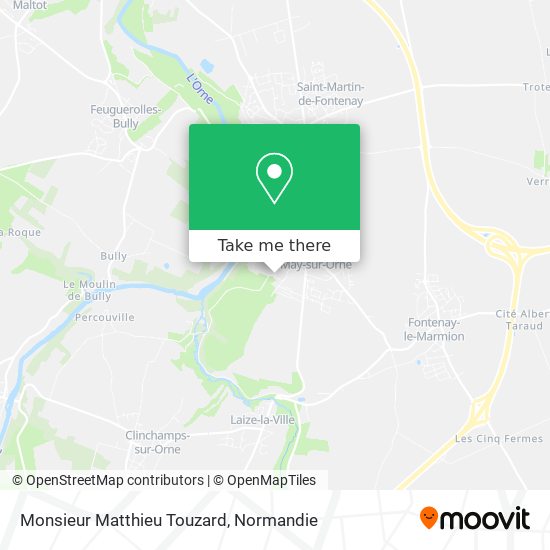 Monsieur Matthieu Touzard map