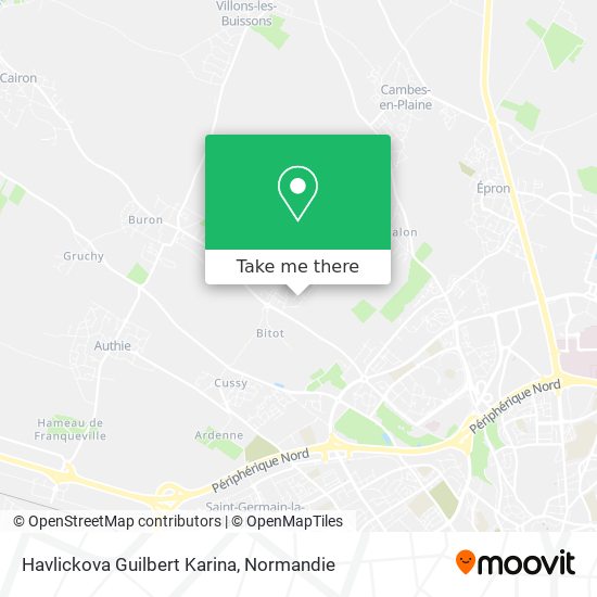Havlickova Guilbert Karina map