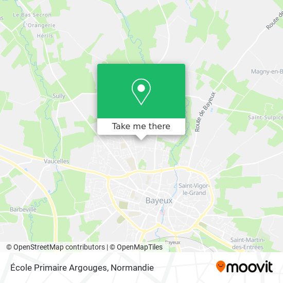 École Primaire Argouges map