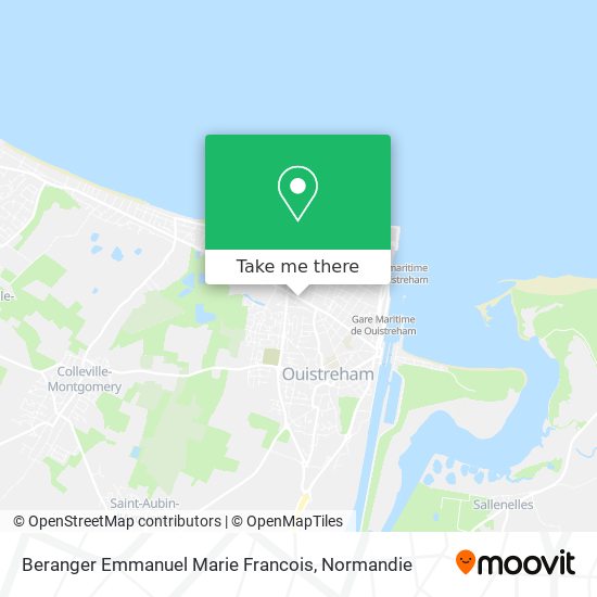 Beranger Emmanuel Marie Francois map