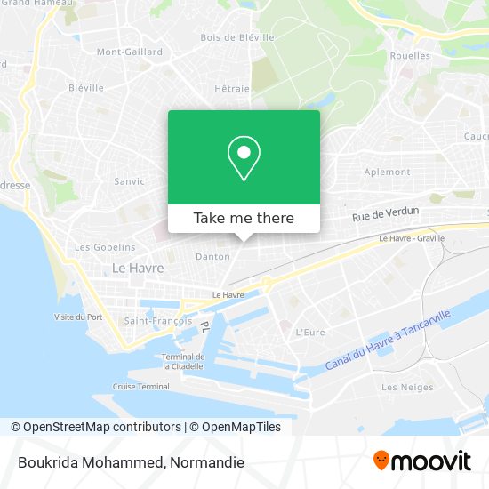 Boukrida Mohammed map