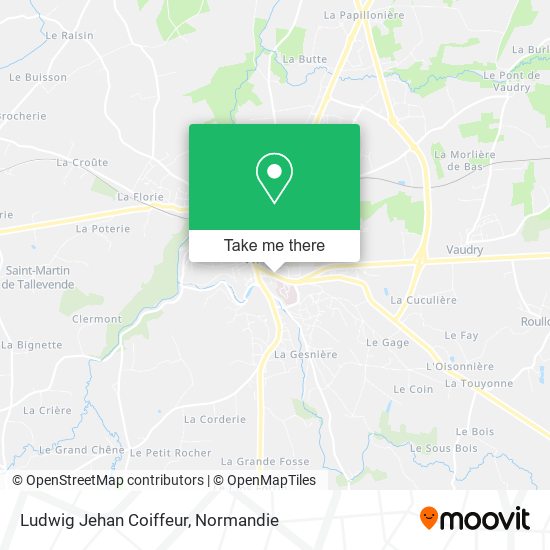 Ludwig Jehan Coiffeur map