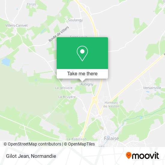 Gilot Jean map