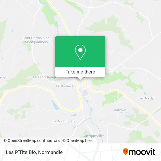 Les P'Tits Bio map