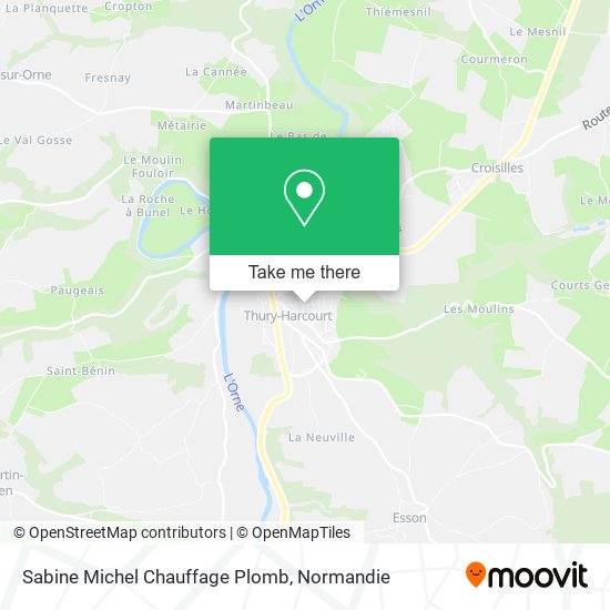 Sabine Michel Chauffage Plomb map