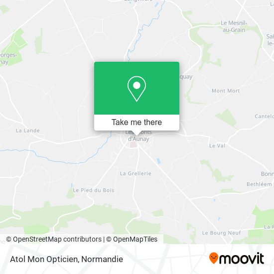 Atol Mon Opticien map