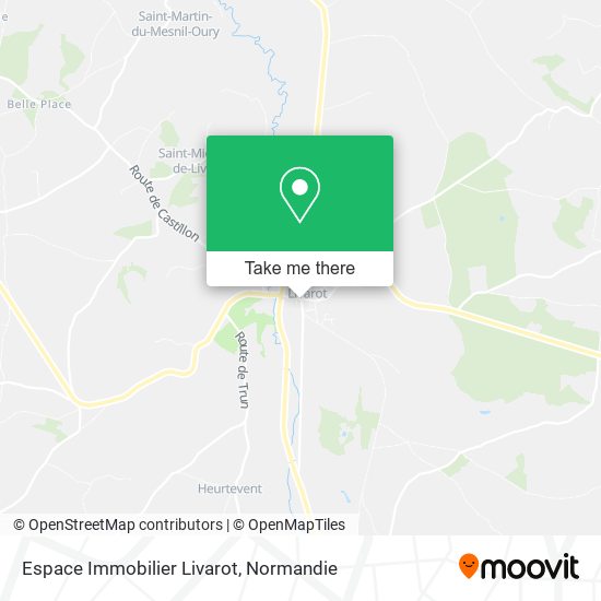 Mapa Espace Immobilier Livarot