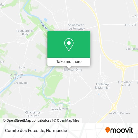 Comite des Fetes de map