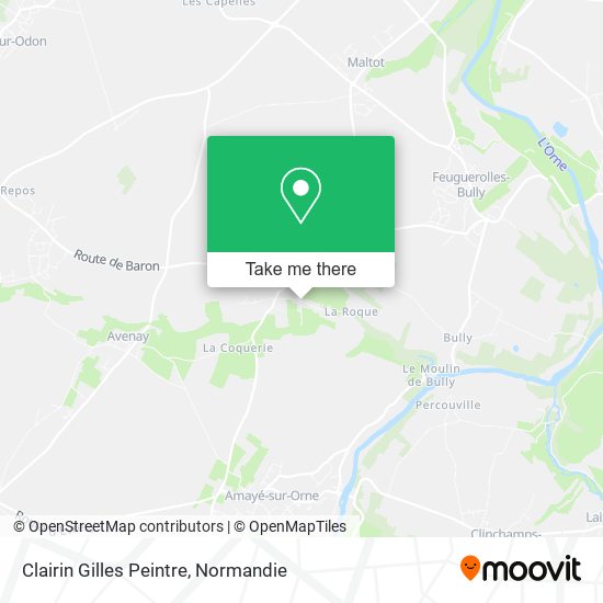 Clairin Gilles Peintre map