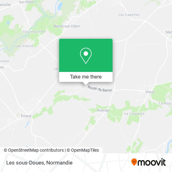 Les sous-Doues map