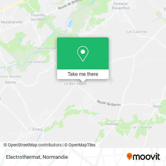 Mapa Electrothermat