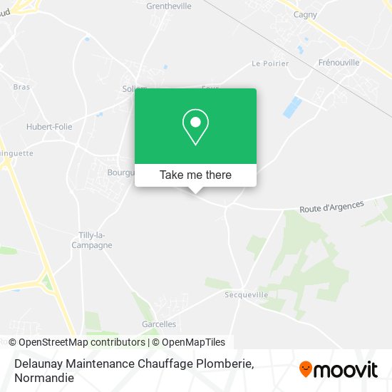 Mapa Delaunay Maintenance Chauffage Plomberie