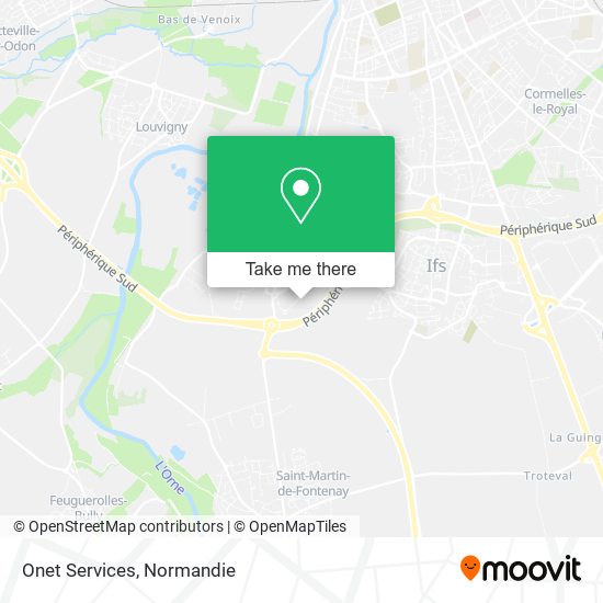 Onet Services map