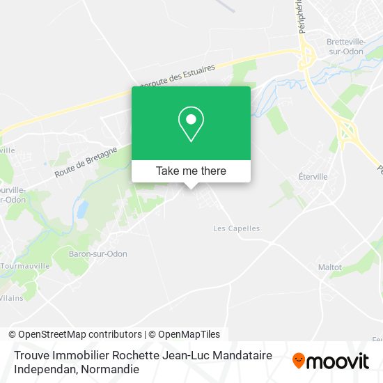 Trouve Immobilier Rochette Jean-Luc Mandataire Independan map