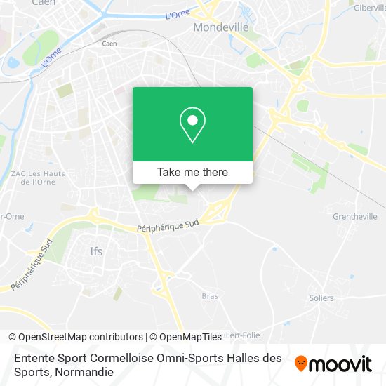 Entente Sport Cormelloise Omni-Sports Halles des Sports map