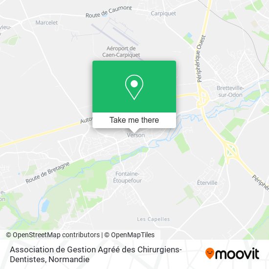 Association de Gestion Agréé des Chirurgiens-Dentistes map