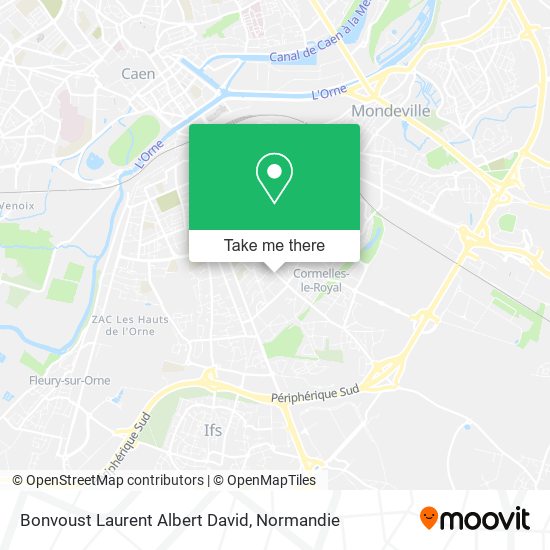 Mapa Bonvoust Laurent Albert David