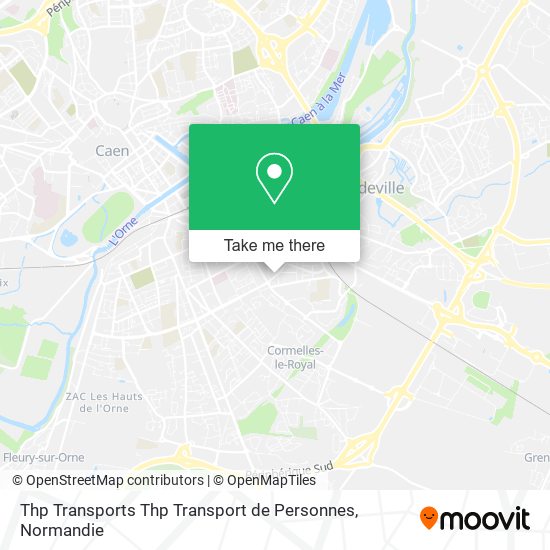 Thp Transports Thp Transport de Personnes map