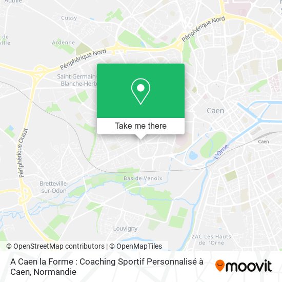 A Caen la Forme : Coaching Sportif Personnalisé à Caen map
