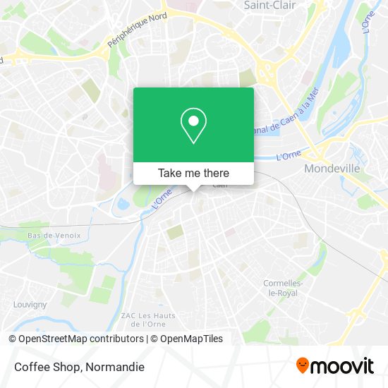 Mapa Coffee Shop