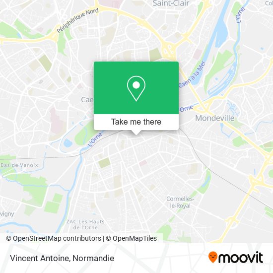 Vincent Antoine map