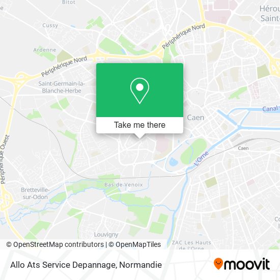 Allo Ats Service Depannage map