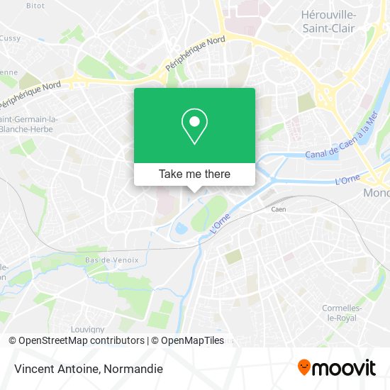 Vincent Antoine map