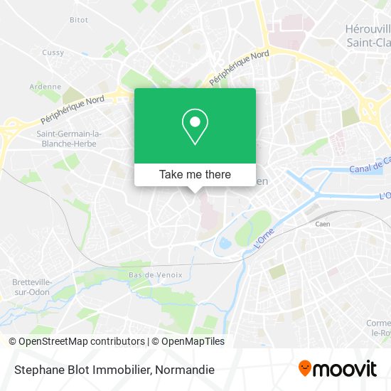 Stephane Blot Immobilier map