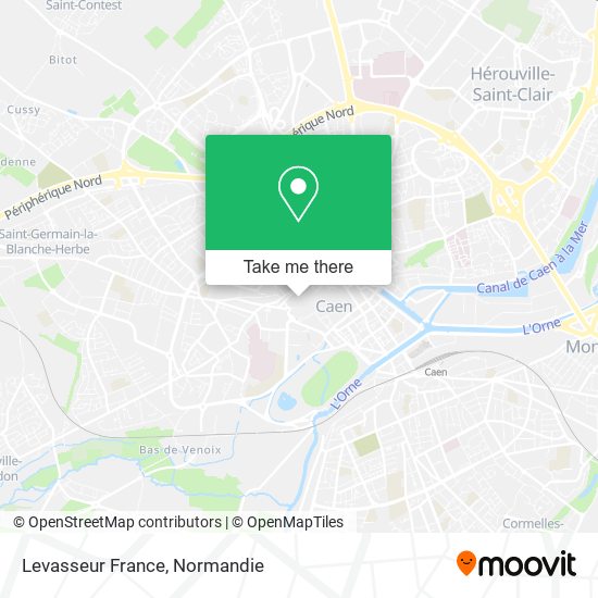 Levasseur France map