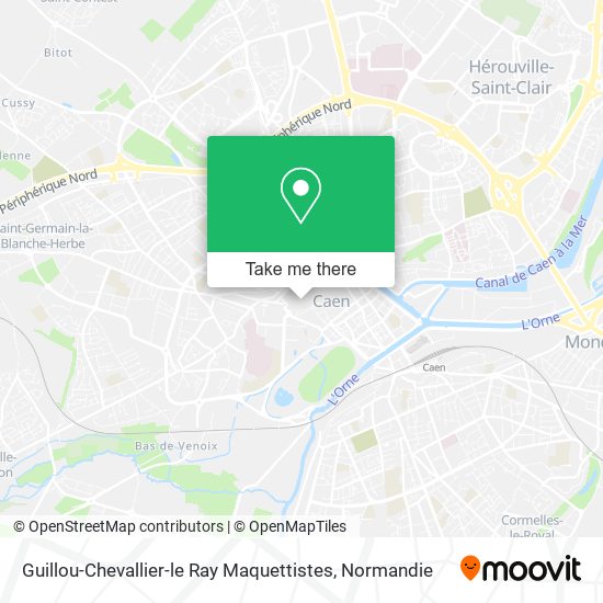 Mapa Guillou-Chevallier-le Ray Maquettistes