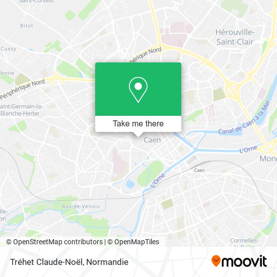 Tréhet Claude-Noël map
