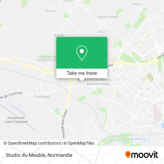 Studio du Meuble map