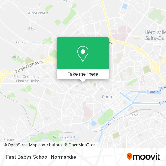 First Babys School map