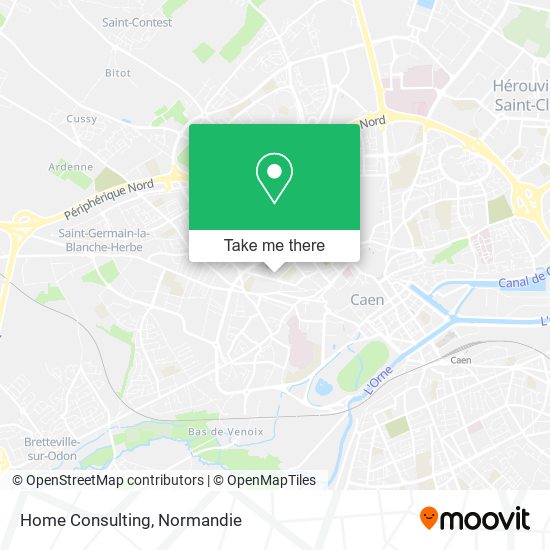 Home Consulting map