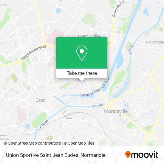 Mapa Union Sportive Saint Jean Eudes