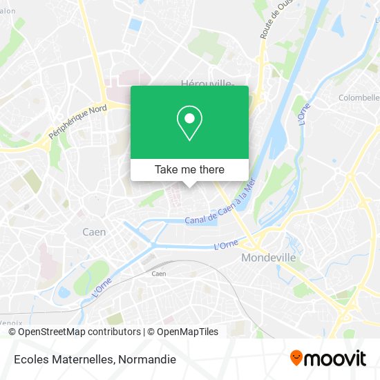 Ecoles Maternelles map