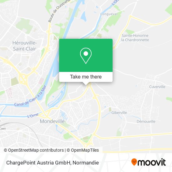 Mapa ChargePoint Austria GmbH