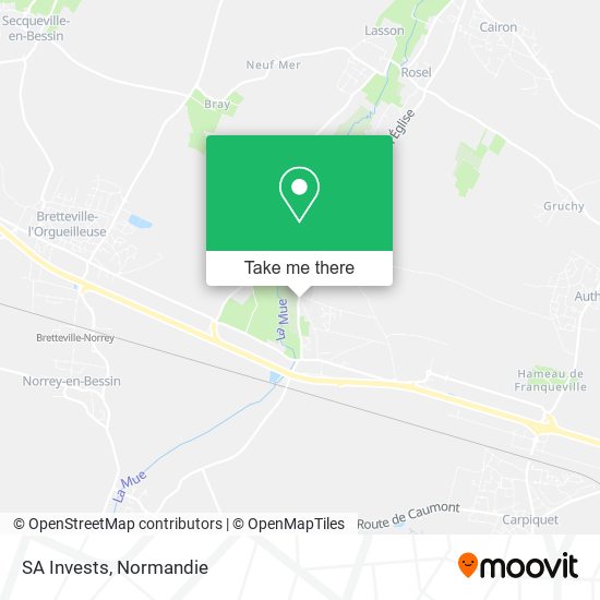 SA Invests map