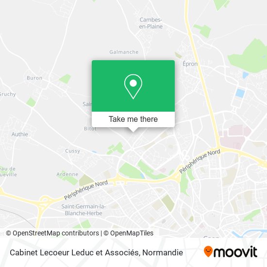 Mapa Cabinet Lecoeur Leduc et Associés