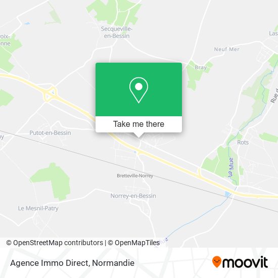 Agence Immo Direct map