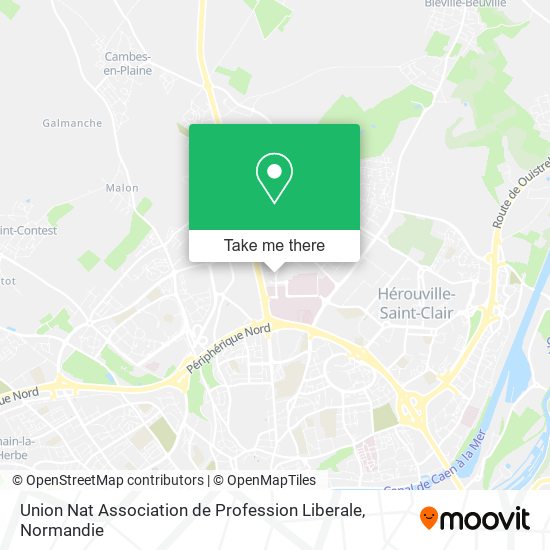 Mapa Union Nat Association de Profession Liberale