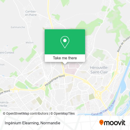 Ingénium Elearning map