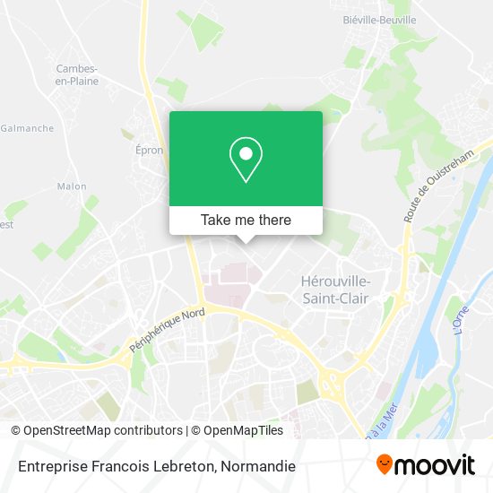 Entreprise Francois Lebreton map