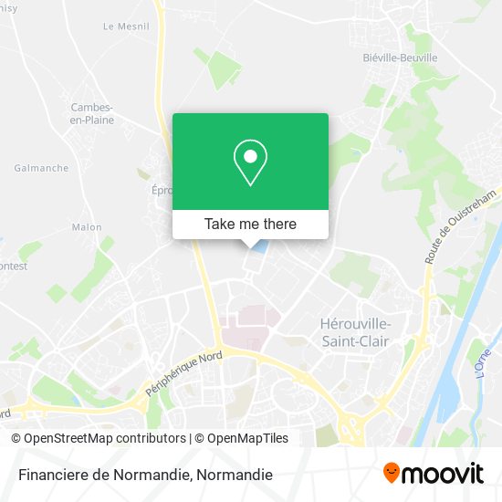 Financiere de Normandie map