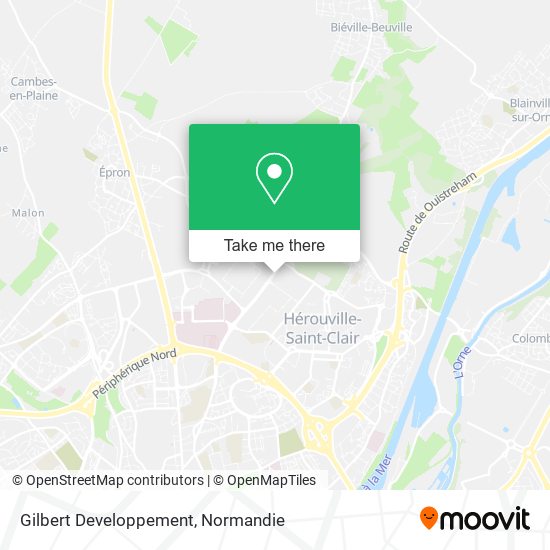 Mapa Gilbert Developpement