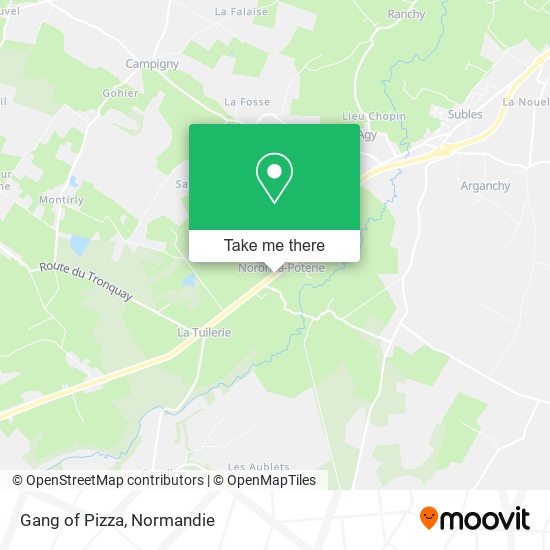 Gang of Pizza map