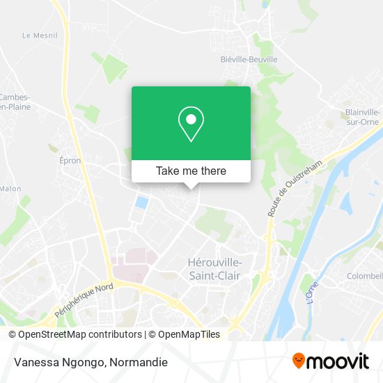 Vanessa Ngongo map