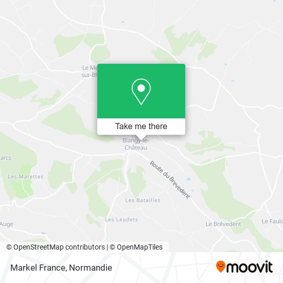 Markel France map